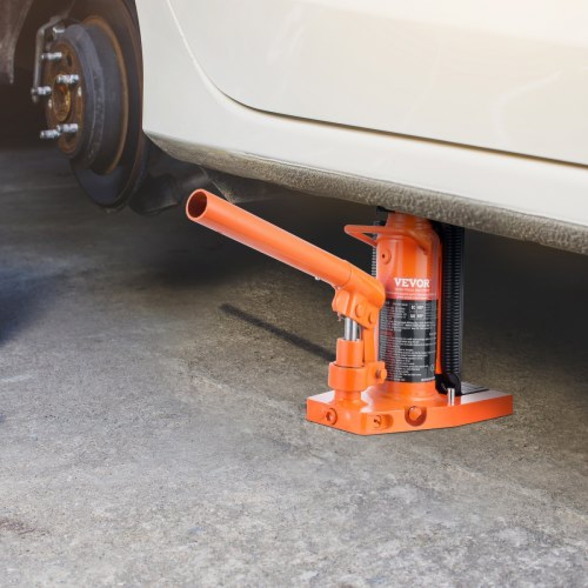 VEVOR Hydraulic Toe Jack, 2,5 Ton/2268 kg On Toe Jack Lift, 5 Ton/4536 kg Jack Capacity Machine, 0,8-5,3 in/2-13,5 cm Ύψος δακτύλων, 8,9-13,4 in/22,6-34 cm Jackry Machinery Clawust, Airdra