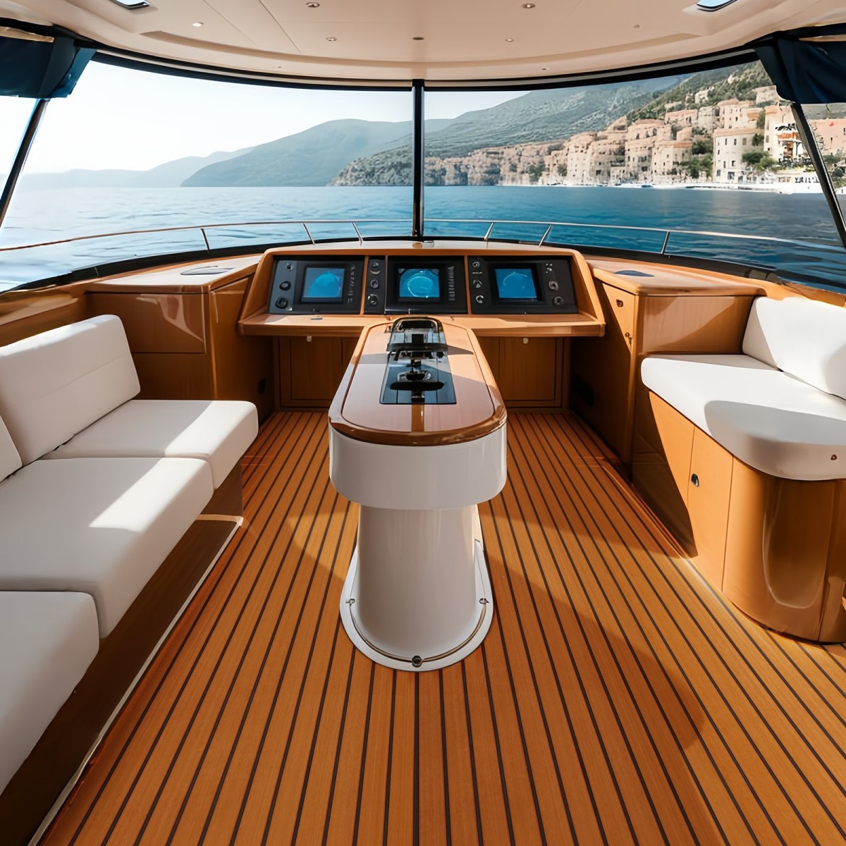 VEVOR Boat Flooring, EVA Foam Boat Decking 240 x 89,9 cm, Αντιολισθητικό αυτοκόλλητο δάπεδο, 2,2 m² Ναυτικό χαλί για σκάφη, γιοτ, Pontoon, δάπεδο καγιάκ