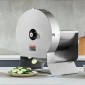 VEVOR Electric Vegetable Slicer, 0-0,5"/0-12mm Πάχος Εμπορική μηχανή κοπής, μετατρέψιμο σε χειροκίνητο, μηχανή κοπής τροφίμων από ανοξείδωτο χάλυβα, μεγάλη θύρα τροφοδοσίας για πατάτα, ντομάτα