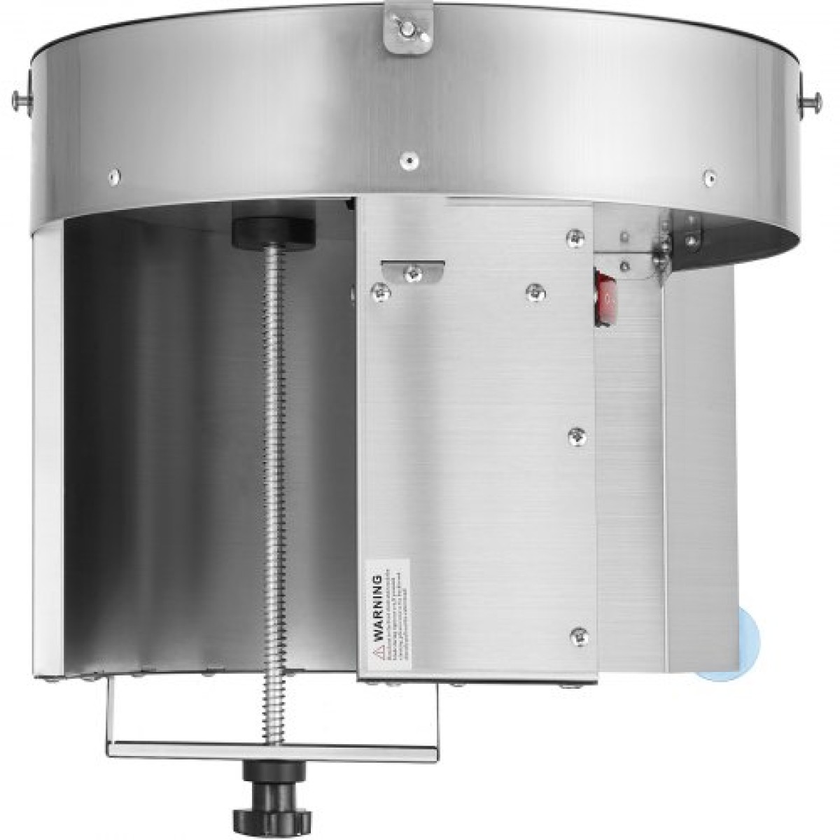 VEVOR Electric Vegetable Slicer, 0-0,5"/0-12mm Πάχος Εμπορική μηχανή κοπής, μετατρέψιμο σε χειροκίνητο, μηχανή κοπής τροφίμων από ανοξείδωτο χάλυβα, μεγάλη θύρα τροφοδοσίας για πατάτα, ντομάτα