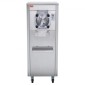 Εμπορική παγωτομηχανή VEVOR, απόδοση 18 L/H, 1600W Παγωτομηχανή σκληρού σερβιρίσματος μονής γεύσης με ρόδες, κύλινδρος από ανοξείδωτο ατσάλι 6 λίτρων, προψύξη αυτόματης καθαριότητας πάνελ LED, για σνακ μπαρ εστιατορίων