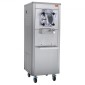 Εμπορική παγωτομηχανή VEVOR, απόδοση 18 L/H, 1600W Παγωτομηχανή σκληρού σερβιρίσματος μονής γεύσης με ρόδες, κύλινδρος από ανοξείδωτο ατσάλι 6 λίτρων, προψύξη αυτόματης καθαριότητας πάνελ LED, για σνακ μπαρ εστιατορίων