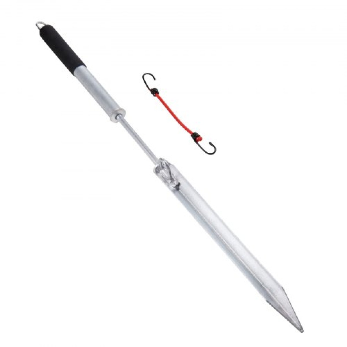 Στύλος άγκυρας βάρκας VEVOR Sand Spike, 36" γαλβανισμένος ανθρακούχο χάλυβας άγκυρας άγκυρας ακτής, αυτοσφυρηλάτηση άγκυρα παραλίας για καγιάκ Jetski Pontoon Small Boat, με τσάντα αποθήκευσης Oxford και κορδόνι bungee