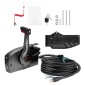 VEVOR Boat Throttle Control, 881170A15 Πλαϊνά τοποθετημένο εξωλέμβιο τηλεχειριστήριο για Mercury PT 2-stroke, Marine Throttle Control Box με Power Trim Switch, 16,3 ft Harness 8+4 Pin, and Lanyard