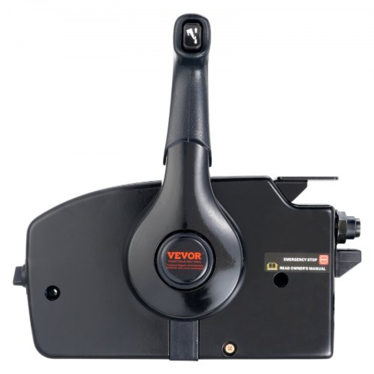 VEVOR Boat Throttle Control, 881170A15 Πλαϊνά τοποθετημένο εξωλέμβιο τηλεχειριστήριο για Mercury PT 2-stroke, Marine Throttle Control Box με Power Trim Switch, 16,3 ft Harness 8+4 Pin, and Lanyard