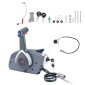 VEVOR Boat Throttle Control, 5006180 Side-Mounted Outboard Remote Control Box for Evinrude Johnson, Marine Throttle Control Box with Power Trim Switch and Lanyard
