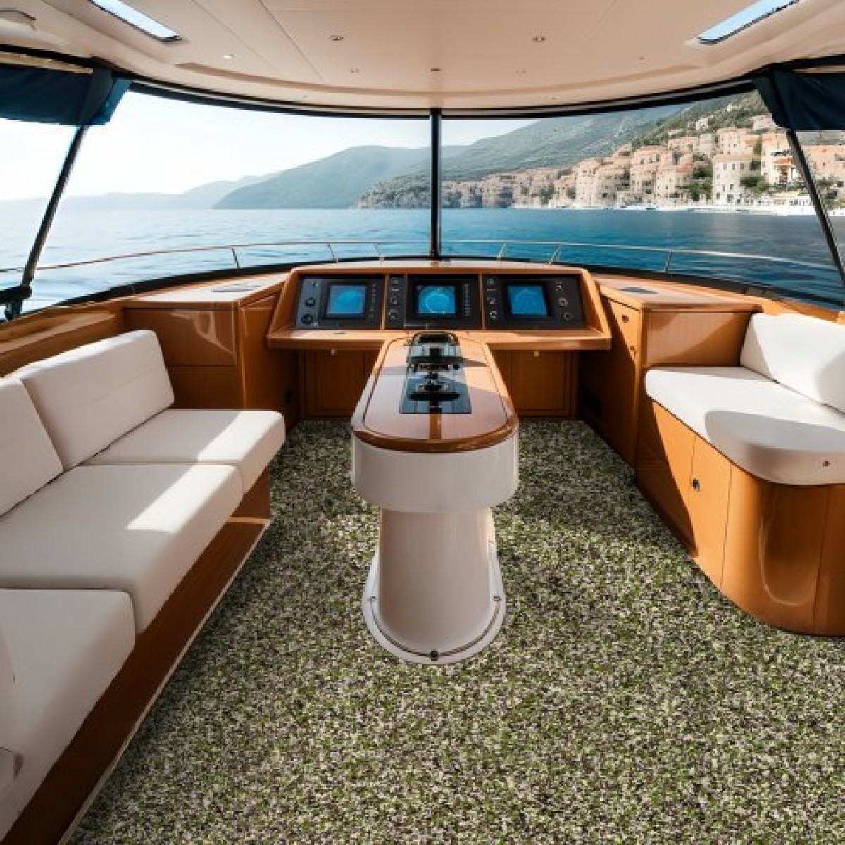 VEVOR Boat Flooring, EVA Foam Boat Decking 94,5" x 35,4", Αντιολισθητικό αυτοκόλλητο δάπεδο, 23,2 sq.ft Θαλάσσιο χαλί για σκάφη, γιοτ, Pontoon, δάπεδα καγιάκ