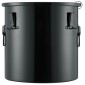 Κάδος γράσου φριτέζας VEVOR, 10 Gal Oil Disposal Caddy Κάδος λαδιού φριτέζας από ανοξείδωτο ατσάλι Αντισκωριακή επίστρωση, Δοχείο μεταφοράς λαδιού με καπάκι, κλιπ κλειδώματος, σακούλα φίλτρου για φιλτράρισμα ζεστού μαγειρικού λαδιού, μαύρο