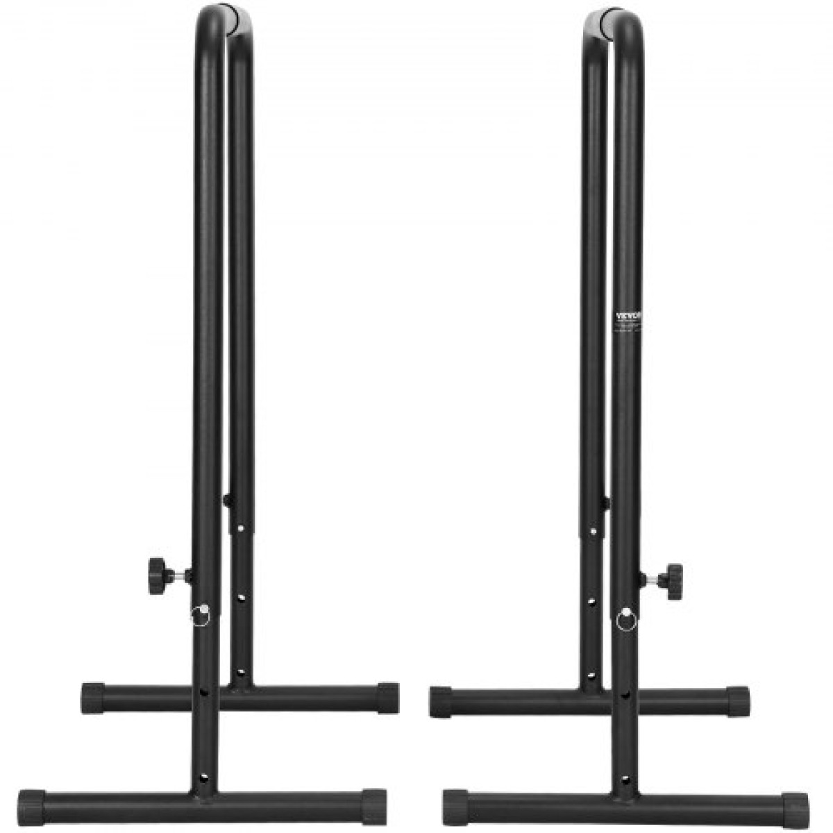 VEVOR Dip Bars, χωρητικότητα 440 lbs, Σταθμός βαρέως τύπου Dip Stand με ρυθμιζόμενο ύψος, Fitness Workout Dip Bar Station Stabilizer Parallette Push Up Stand, Παράλληλες μπάρες για προπόνηση δύναμης στο σπίτι Γυμναστήριο