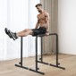 VEVOR Dip Bars, χωρητικότητα 440 lbs, Σταθμός βαρέως τύπου Dip Stand με ρυθμιζόμενο ύψος, Fitness Workout Dip Bar Station Stabilizer Parallette Push Up Stand, Παράλληλες μπάρες για προπόνηση δύναμης στο σπίτι Γυμναστήριο