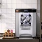 Εμπορική παγωτομηχανή VEVOR, απόδοση 12 L/H, Παγωτομηχανή σκληρού πάγκου 1295 W Single Flavor, κύλινδρος από ανοξείδωτο ατσάλι 4,5 λίτρων, προψύξη αυτόματου καθαρισμού πάνελ LED, για σνακ μπαρ εστιατορίων