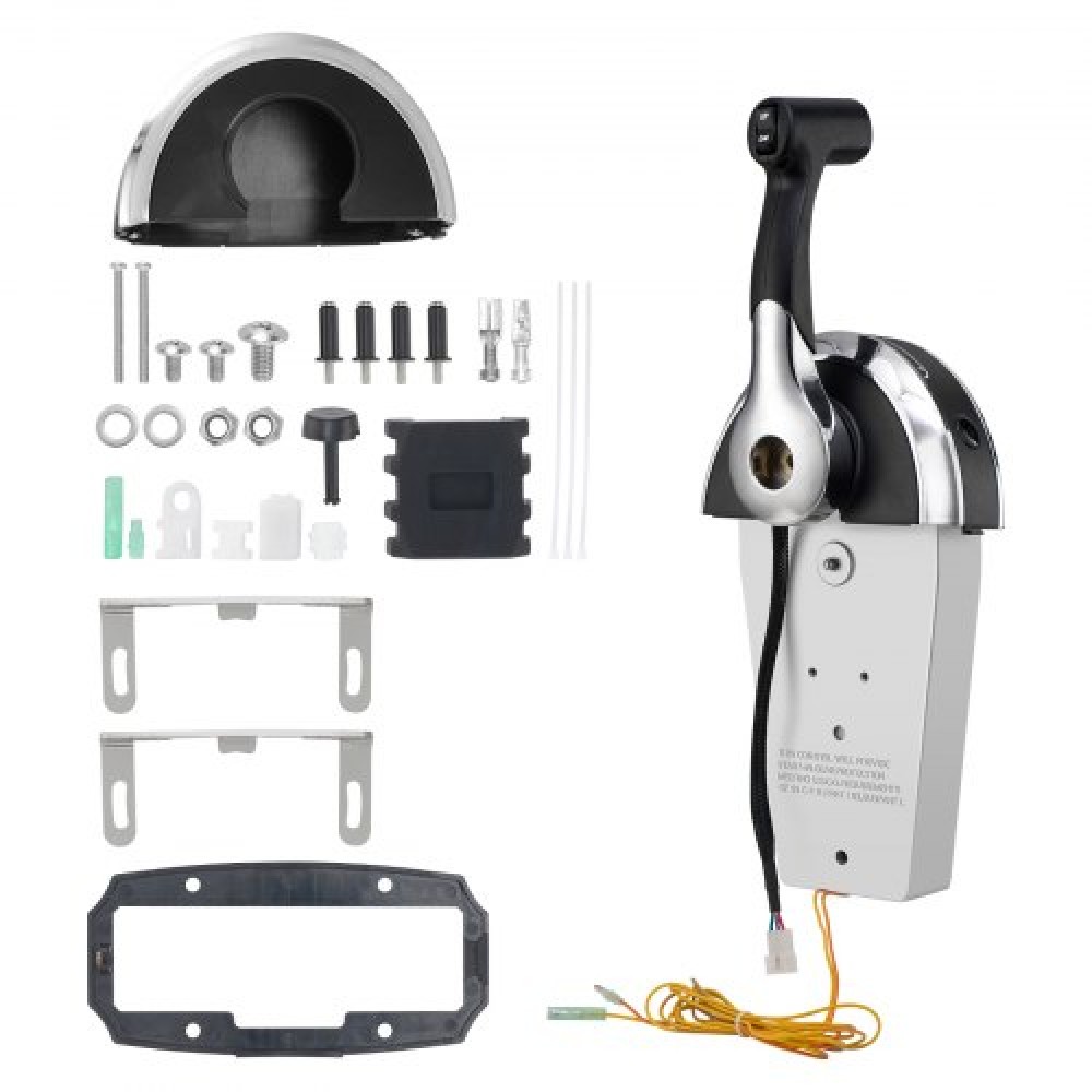 VEVOR Outboard Throttle Remote Control Box Top-Mounted for Mercury PT 2-Stroke