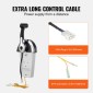 VEVOR Boat Throttle Control, 8M0059686 Εξωλέμβιο τηλεχειριστήριο επάνω τοποθετημένο για Mercury PT 2-stroke, Marine Throttle Control κιβώτιο με διακόπτη Power Trim
