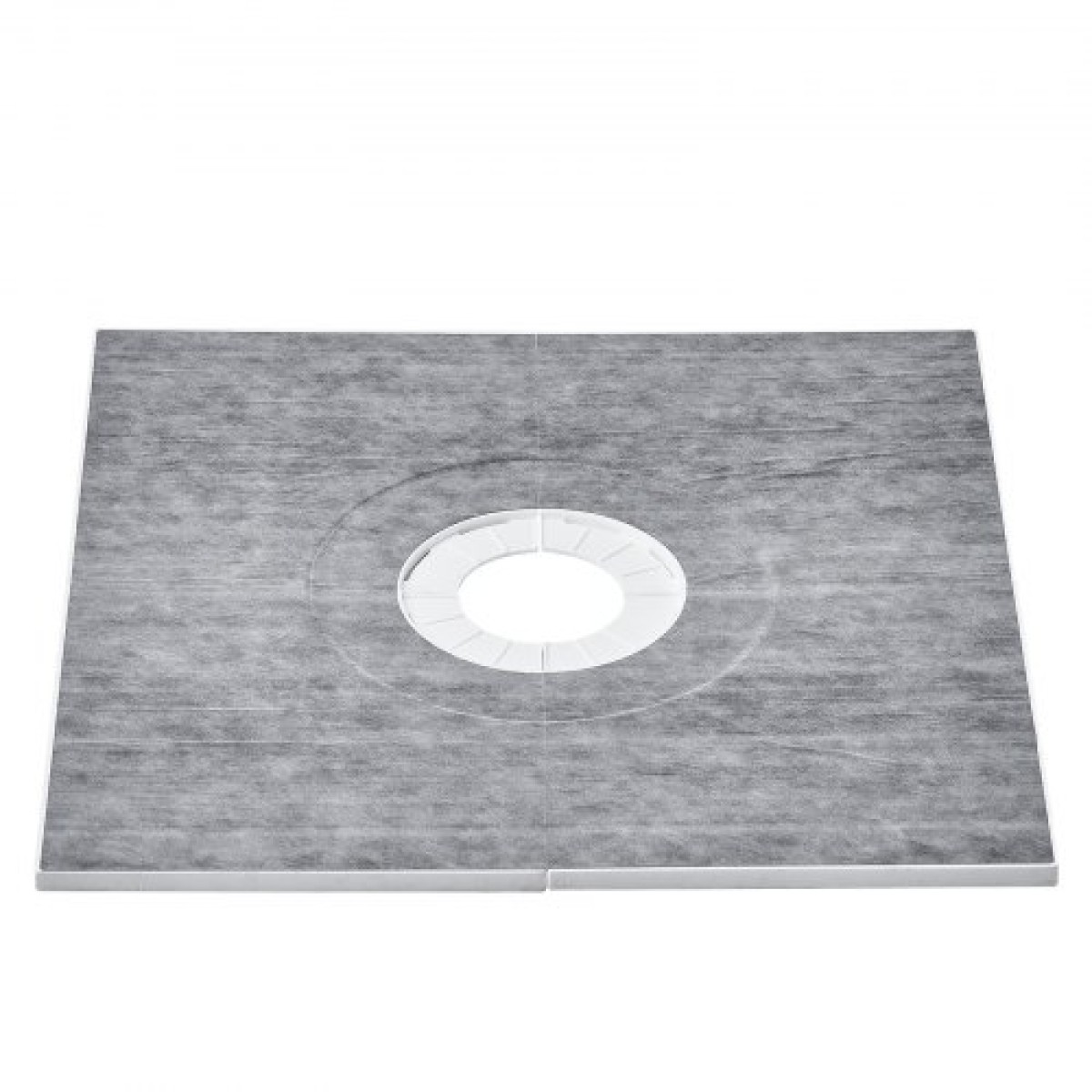 Κιτ ντουζιέρας VEVOR, Κιτ ντους 914x914mm με κεντρική αποχέτευση 160mm, Ελαφρύ κιτ εγκατάστασης ντους EPS με 2 αδιάβροχα πανιά, μπαστούνια ντους Slope Sticks Κατάλληλα για μπάνιο