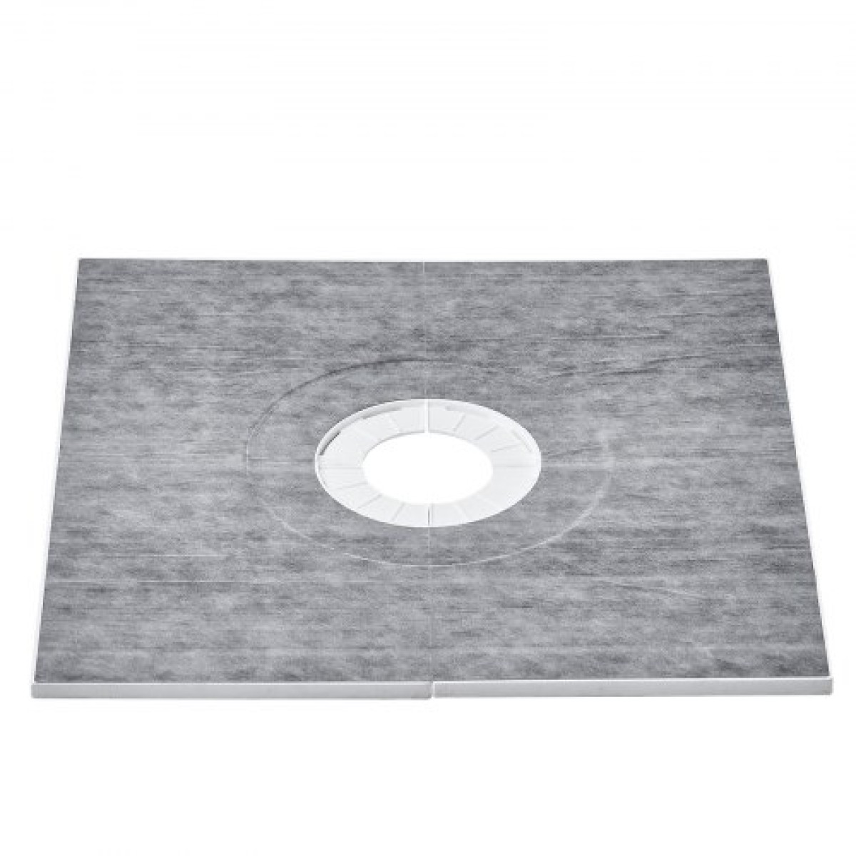 Κιτ ντουζιέρας VEVOR, Κιτ ντους 914x914mm με κεντρική αποχέτευση 160mm, Ελαφρύ κιτ εγκατάστασης ντους EPS με 2 αδιάβροχα πανιά, μπαστούνια ντους Slope Sticks Κατάλληλα για μπάνιο