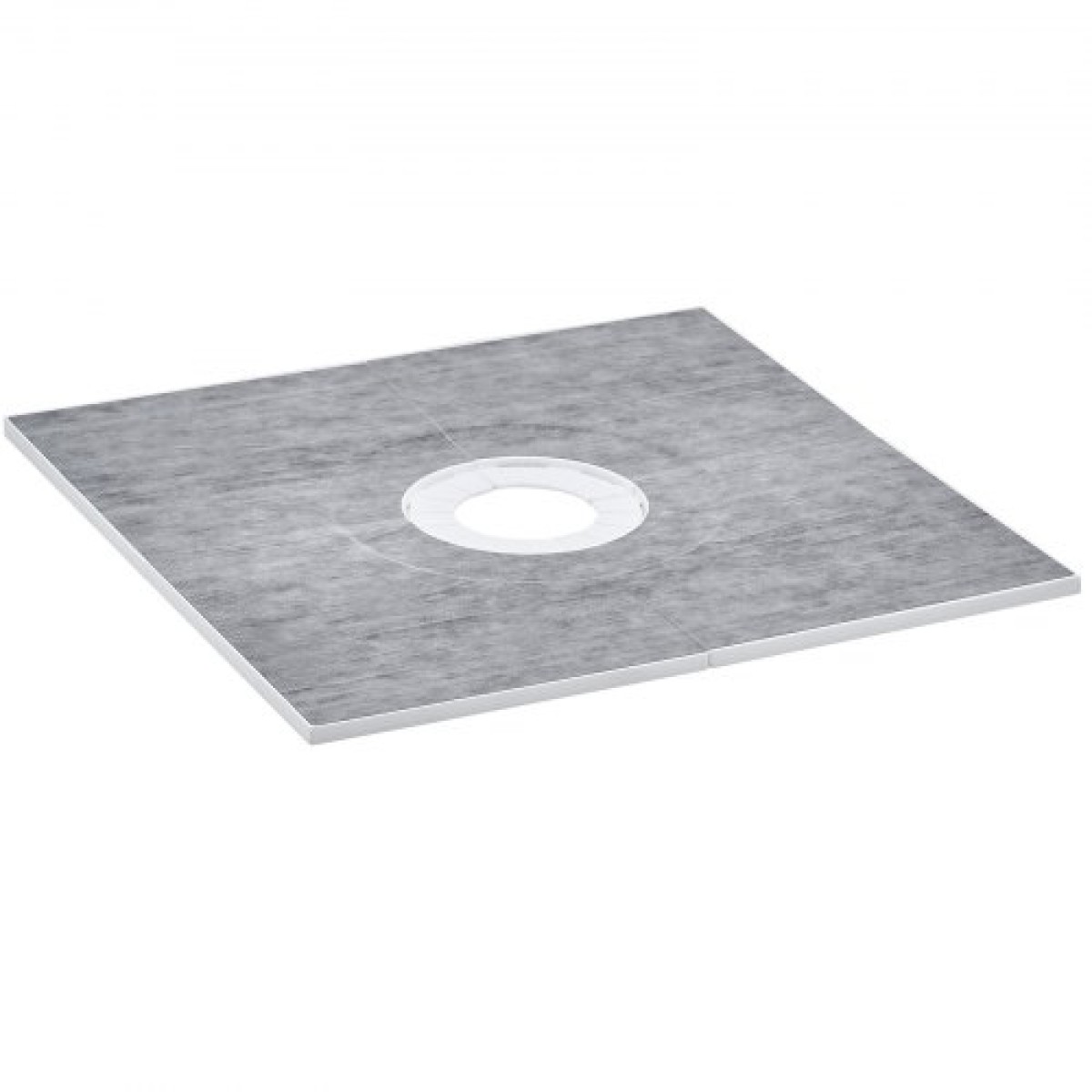 Κιτ ντουζιέρας VEVOR, Κιτ ντους 914x914mm με κεντρική αποχέτευση 160mm, Ελαφρύ κιτ εγκατάστασης ντους EPS με 2 αδιάβροχα πανιά, μπαστούνια ντους Slope Sticks Κατάλληλα για μπάνιο