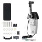 VEVOR Boat Throttle Control, 704-48205-P1 Top-Mounted Outboard Remote Control Box για Yamaha 4-stroke, θαλάσσιο κιβώτιο ελέγχου γκαζιού με διακόπτη Power Trim και πλεξούδα 4,6 ft με υποδοχή 5 ακίδων