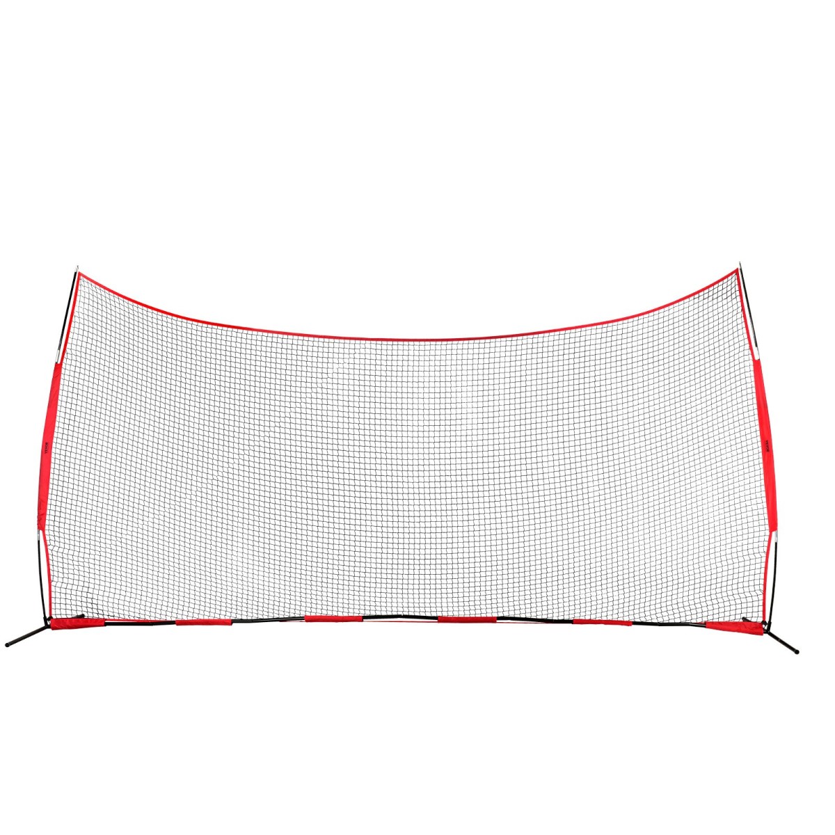 VEVOR Barricade Backstop Net, αθλητικό δίχτυ 20x10 ft με μπάλα, φορητός εξοπλισμός εξάσκησης με τσάντα μεταφοράς, οθόνη προστασίας για προπόνηση ποδοσφαίρου λακρός ποδοσφαίρου Baseball για χόκεϊ στο πίσω μέρος