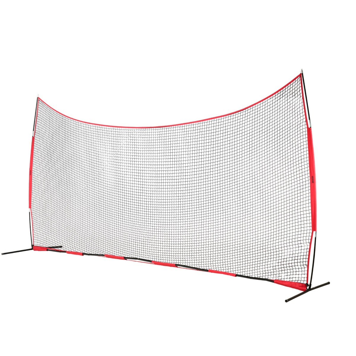 VEVOR Barricade Backstop Net, αθλητικό δίχτυ 20x10 ft με μπάλα, φορητός εξοπλισμός εξάσκησης με τσάντα μεταφοράς, οθόνη προστασίας για προπόνηση ποδοσφαίρου λακρός ποδοσφαίρου Baseball για χόκεϊ στο πίσω μέρος