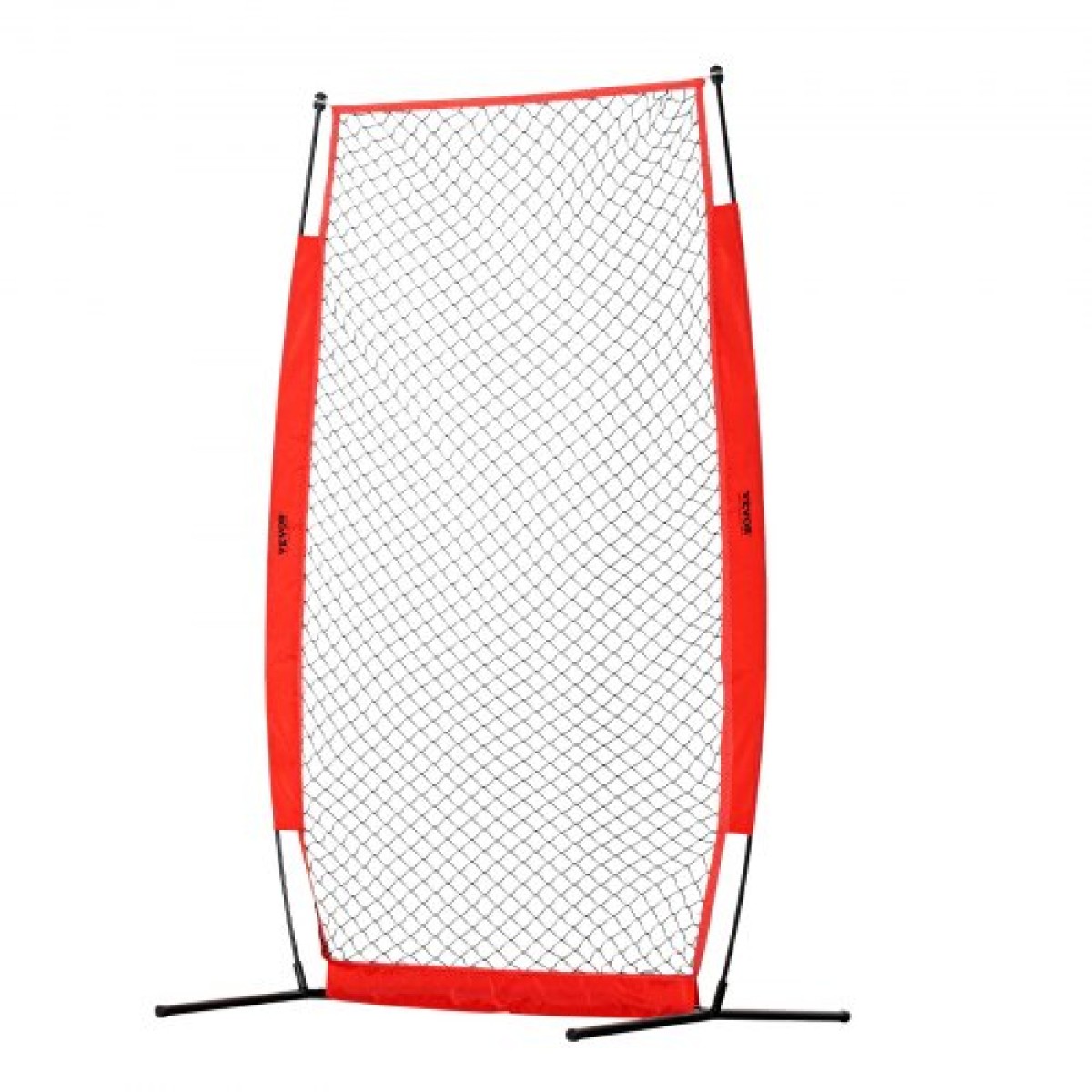 VEVOR I Screen Baseball για Batting Cage, 7x4 ft Baseball & Softball Screen Safety, Body Protector Φορητή οθόνη κτυπήματος με Carry Bag & Ground Stakes, Baseball Pitching Net for Pitchers Protection