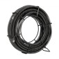 VEVOR Sectional Drain Cable Cleaning Cable 66FT/20,1 m x 5/8In/1,6 cm & 7 Cutters for 0,8"-3,9"/2-10 cm Pipes
