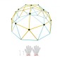 VEVOR Climbing Dome, 12FT Geometric Dome Climber Play Center για παιδιά 3 έως 10 ετών, Jungle Gym Supports 750LBS and Easy Assembly, with Climbing Grip, Outdoor Backyard Play Equipment for Children