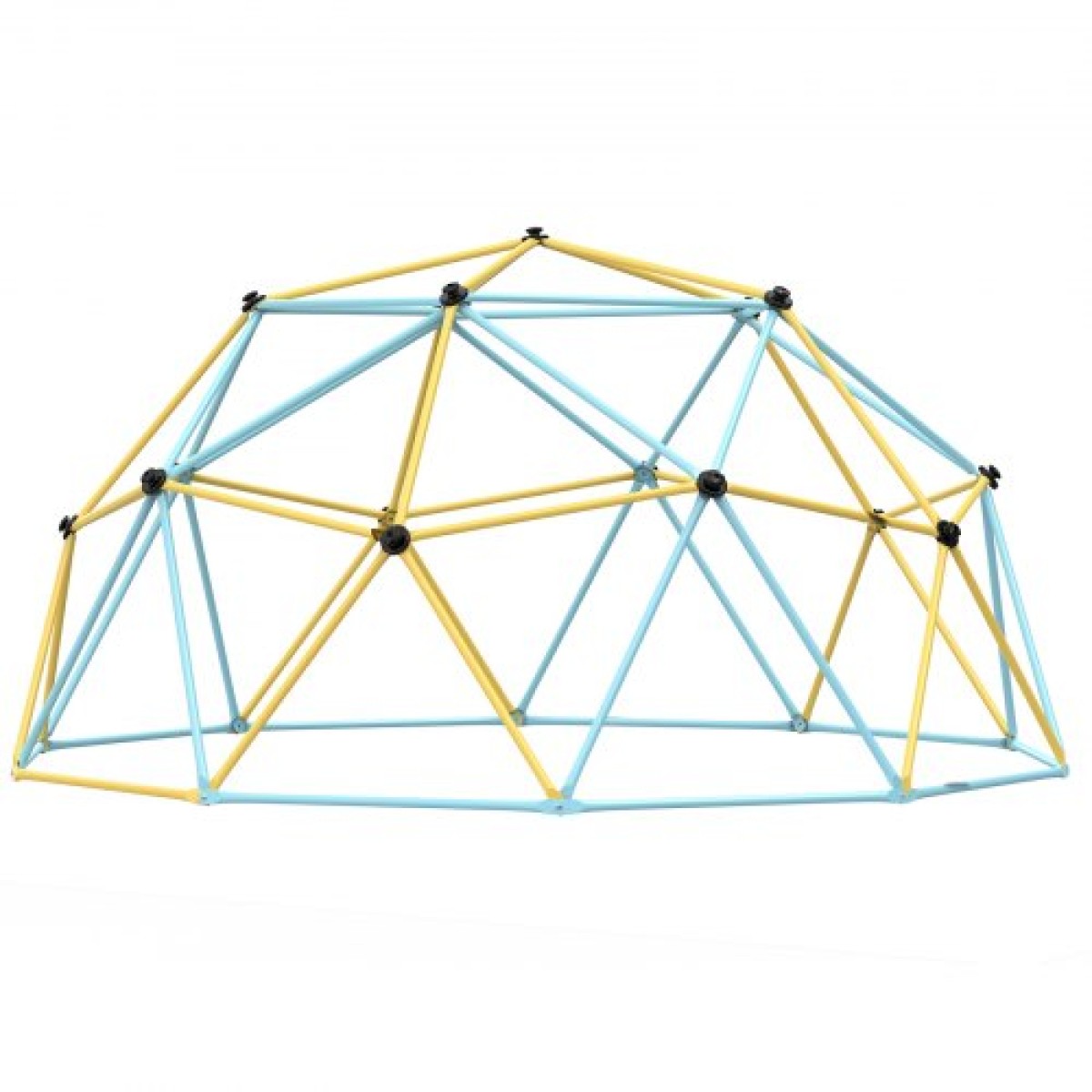 VEVOR Climbing Dome, 12FT Geometric Dome Climber Play Center για παιδιά 3 έως 10 ετών, Jungle Gym Supports 750LBS and Easy Assembly, with Climbing Grip, Outdoor Backyard Play Equipment for Children