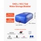 VEVOR Water Storage Bladder, 540L φορητή & πτυσσόμενη τσάντα αποθήκευσης νερού, ανθεκτική στη φθορά 1000D PVC τσάντα μαλακών νερών, στεγανά δοχεία κάμπινγκ για άρδευση κήπου RV έκτακτης ανάγκης, μπλε