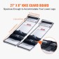 VEVOR Concrete Knee Boards από ανοξείδωτο χάλυβα, 28'' x 8'' Concrete Sliders, Knee Boards for Concrete, Concrete Knee Pads Pair Moving Sliders, με ιμάντες σανίδας για τσιμέντο και φινίρισμα από σκυρόδεμα