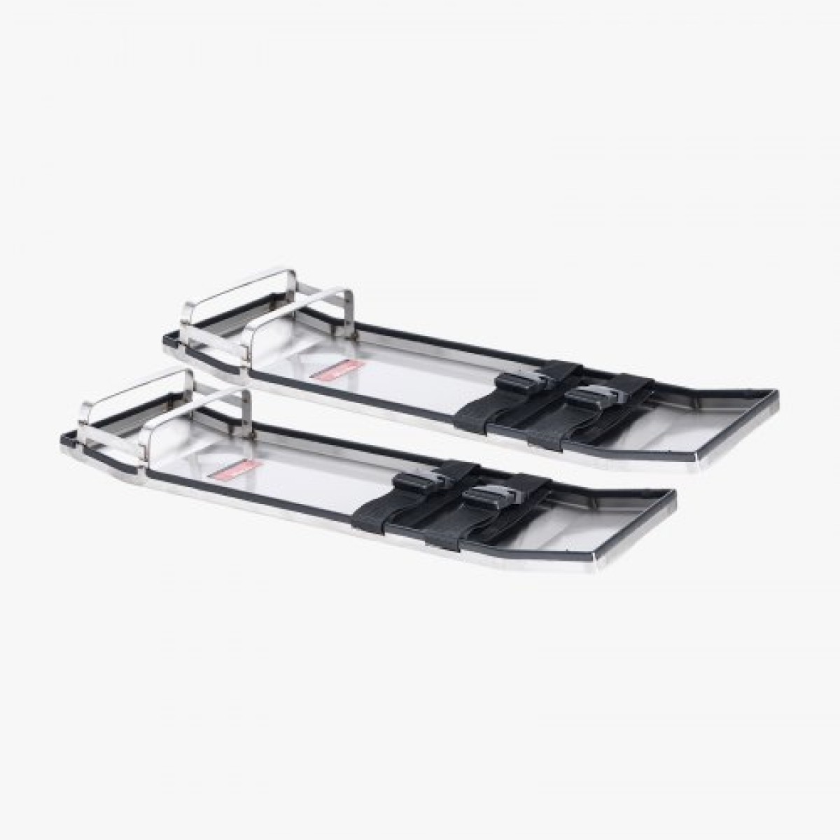 VEVOR Concrete Knee Boards από ανοξείδωτο χάλυβα, 28'' x 8'' Concrete Sliders, Knee Boards for Concrete, Concrete Knee Pads Pair Moving Sliders, με ιμάντες σανίδας για τσιμέντο και φινίρισμα από σκυρόδεμα