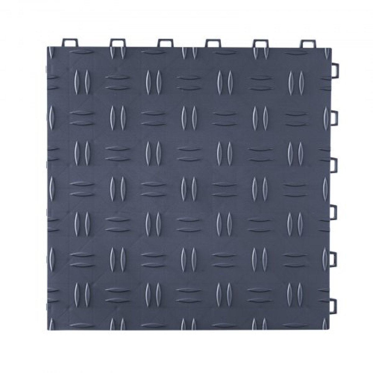 VEVOR Πλακάκια γκαράζ Interlocking, 12 x 12 x 0,53 ιντσών 50 Pack Πλακάκια δαπέδου γκαράζ, αντιολισθητικά πλακάκια δαπέδου γκαράζ διπλής όψης, για γκαράζ, υπόγεια, επισκευαστήρια, γκρι γραφίτη