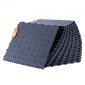 VEVOR Πλακάκια γκαράζ Interlocking, 12 x 12 x 0,53 ιντσών 50 Pack Πλακάκια δαπέδου γκαράζ, αντιολισθητικά πλακάκια δαπέδου γκαράζ διπλής όψης, για γκαράζ, υπόγεια, επισκευαστήρια, γκρι γραφίτη