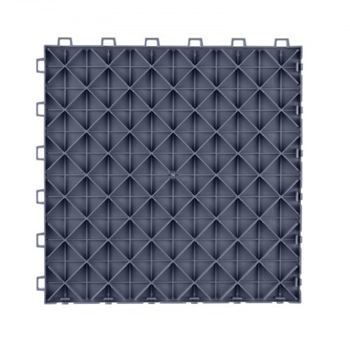 VEVOR Πλακάκια γκαράζ Interlocking, 12 x 12 x 0,53 ιντσών 50 Pack Πλακάκια δαπέδου γκαράζ, αντιολισθητικά πλακάκια δαπέδου γκαράζ διπλής όψης, για γκαράζ, υπόγεια, επισκευαστήρια, γκρι γραφίτη