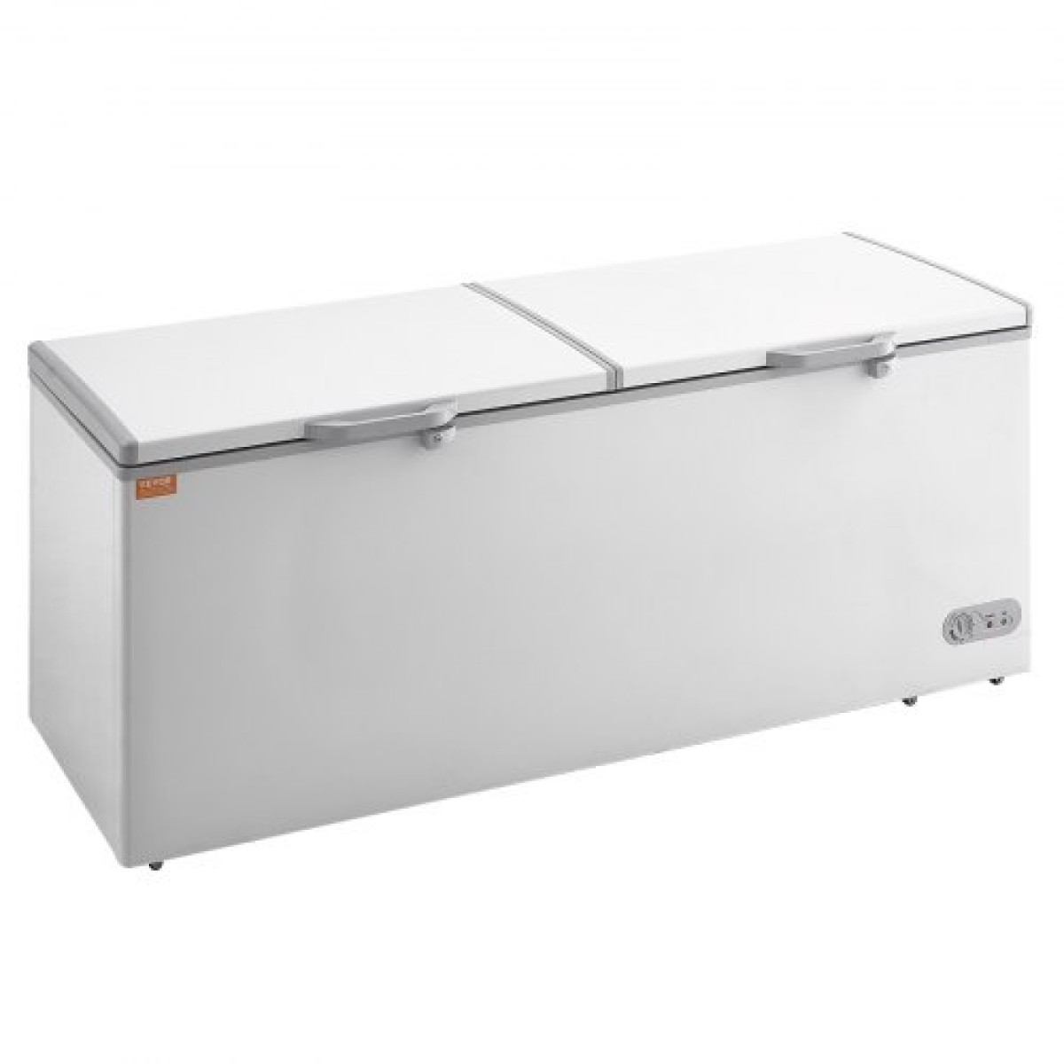Καταψύκτης στήθους VEVOR, 19,8 cu.ft / 561 L Μεγάλη κατάψυξη με διπλό κλείδωμα, ανεξάρτητος εμπορικός καταψύκτης & 4 αφαιρούμενα καλάθια, ρυθμιζόμενη θερμοκρασία 7 επιπέδων, φως LED, 6 τροχοί