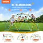 VEVOR Climbing Dome, 10FT Geometric Dome Climber με αιώρα και κούνια, για παιδιά 3 έως 10 ετών, Jungle Gym που υποστηρίζει 750LBS και εύκολη συναρμολόγηση, με λαβή αναρρίχησης, εξοπλισμό για παιχνίδι στην αυλή εξωτερικού χώρου