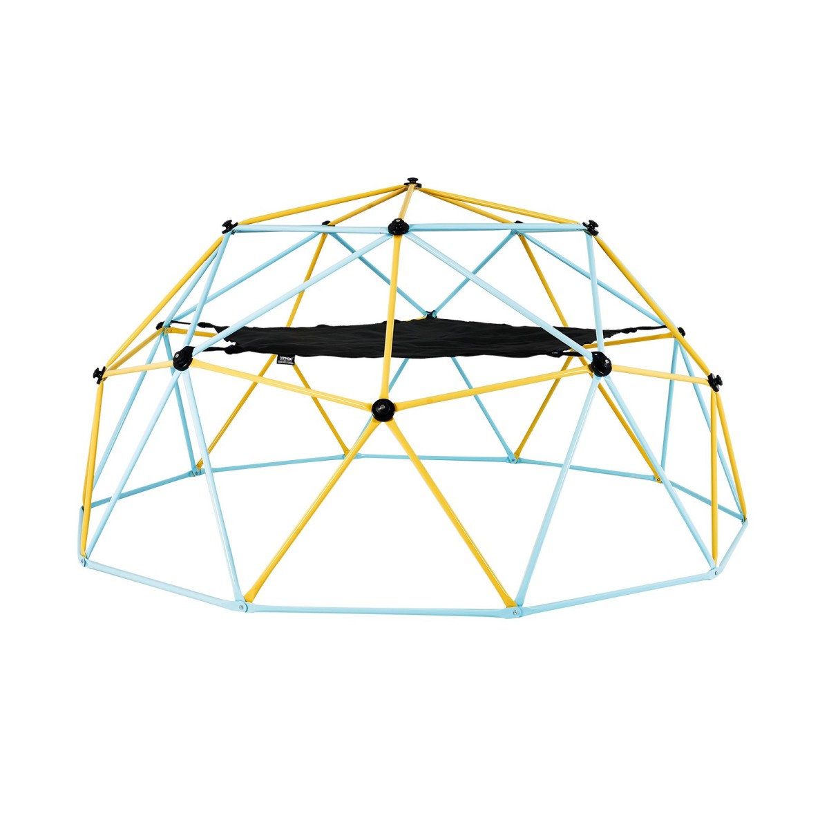 VEVOR Climbing Dome, 10FT Geometric Dome Climber με αιώρα και κούνια, για παιδιά 3 έως 10 ετών, Jungle Gym που υποστηρίζει 750LBS και εύκολη συναρμολόγηση, με λαβή αναρρίχησης, εξοπλισμό για παιχνίδι στην αυλή εξωτερικού χώρου