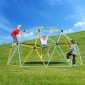 VEVOR Climbing Dome, 10FT Geometric Dome Climber με αιώρα και κούνια, για παιδιά 3 έως 10 ετών, Jungle Gym που υποστηρίζει 750LBS και εύκολη συναρμολόγηση, με λαβή αναρρίχησης, εξοπλισμό για παιχνίδι στην αυλή εξωτερικού χώρου