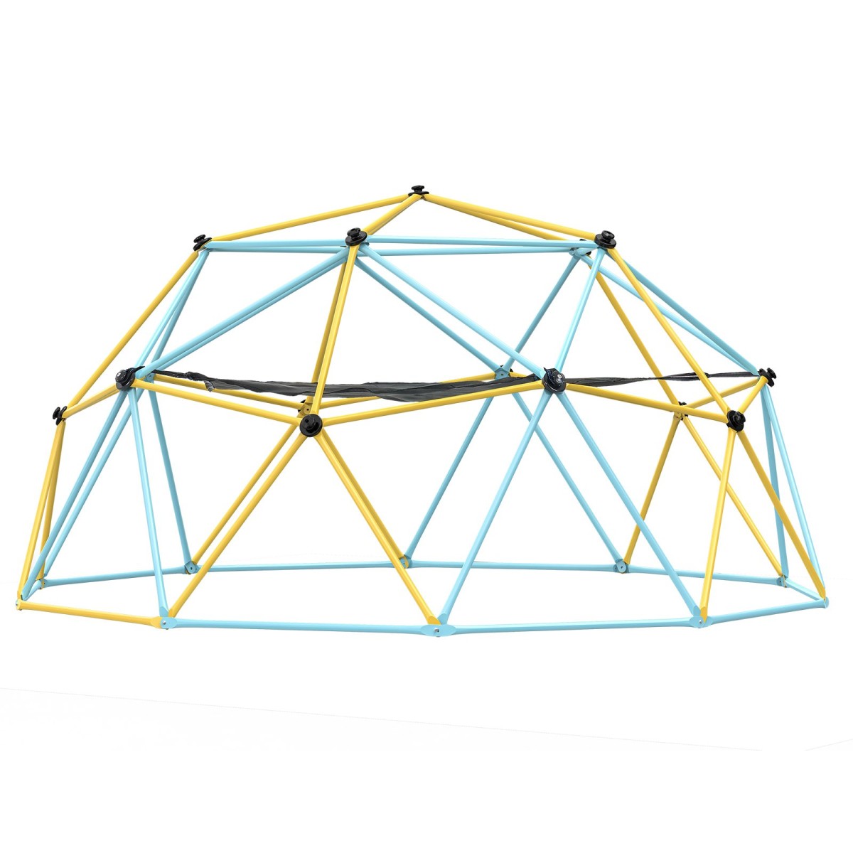 VEVOR Climbing Dome, 10FT Geometric Dome Climber με αιώρα και κούνια, για παιδιά 3 έως 10 ετών, Jungle Gym που υποστηρίζει 750LBS και εύκολη συναρμολόγηση, με λαβή αναρρίχησης, εξοπλισμό για παιχνίδι στην αυλή εξωτερικού χώρου