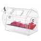 VEVOR Acrylic Raffle Drum, Χωράει 5000 Tickets ή 200 Raffle Balls, Professional Raffle Ticket Spinning Cage with 2 Keys, Transparent Lottery Spinning Drawing, Raffle Ticket Box for Lottery Games Bingo