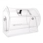 VEVOR Acrylic Raffle Drum, Χωράει 5000 Tickets ή 200 Raffle Balls, Professional Raffle Ticket Spinning Cage with 2 Keys, Transparent Lottery Spinning Drawing, Raffle Ticket Box for Lottery Games Bingo
