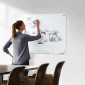 Λευκός πίνακας VEVOR Magnetic Glass, Dry Erase Board 900 x 600 mm, Επιτοίχιος μεγάλος λευκός γυάλινος πίνακας χωρίς πλαίσιο, με δίσκο μαρκαδόρου, γόμα και 2 μαρκαδόρους, λευκό