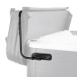 VEVOR Hot Tub Cover Lift, Spa Cover Lift, Ύψος 800 - 1050 mm Πλάτος 1750-2550 mm Ρυθμιζόμενο, Εγκατεστημένο και στις δύο πλευρές στο επάνω μέρος, Κατάλληλο για διάφορα μεγέθη ορθογώνιων μπανιέρων, υδρομασάζ, σπα
