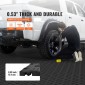 VEVOR Πλακάκια γκαράζ Interlocking, 12 x 12 x 0,53 ιντσών 25 Pack Πλακάκια δαπέδου γκαράζ, Αντιολισθητικά πλακάκια δαπέδου γκαράζ διπλής όψης, για γκαράζ, υπόγεια, επισκευαστήρια, μαύρο