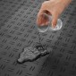 VEVOR Πλακάκια γκαράζ Interlocking, 12 x 12 x 0,53 ιντσών 25 Pack Πλακάκια δαπέδου γκαράζ, Αντιολισθητικά πλακάκια δαπέδου γκαράζ διπλής όψης, για γκαράζ, υπόγεια, επισκευαστήρια, μαύρο