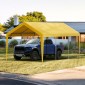 Ανταλλακτικό κάλυμμα κουβούκλιο VEVOR Carport 10 x 20 ft, προστατευτικό κάλυμμα για σκηνή γκαράζ βαρέως τύπου αδιάβροχο και προστασία από την υπεριώδη ακτινοβολία, Εύκολη εγκατάσταση με μπάντζες μπάλας, μπεζ (Μόνο επάνω κάλυμμα, δεν περιλαμβάνεται πλαίσιο