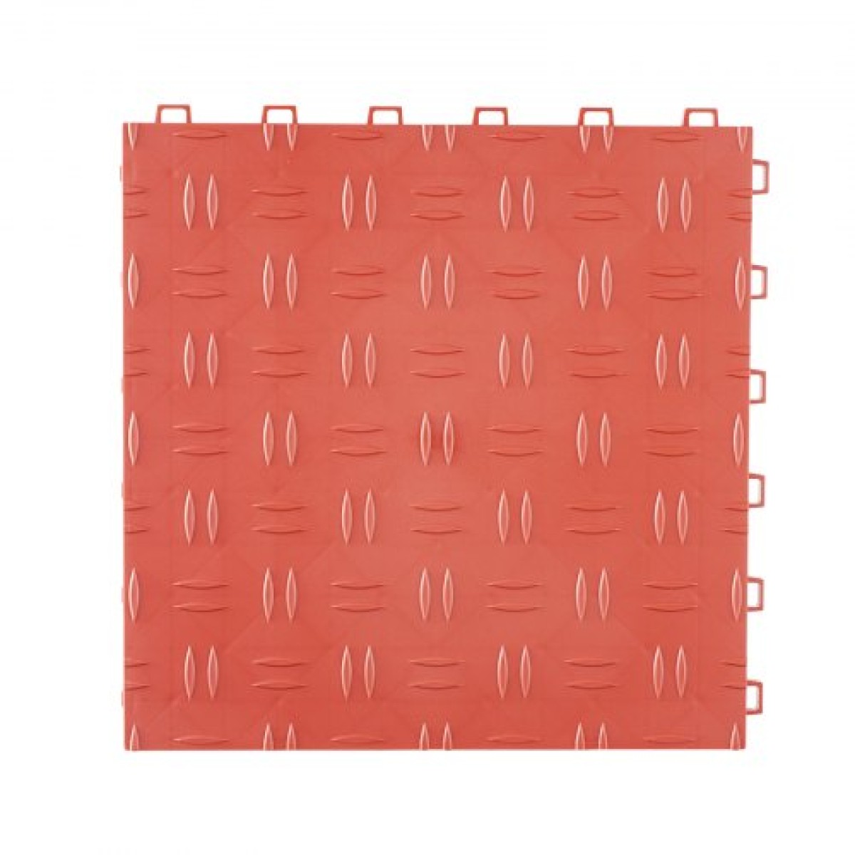 VEVOR Πλακάκια γκαράζ Interlocking, 12 x 12 x 0,53 ιντσών 50 Pack Πλακάκια δαπέδου γκαράζ, αντιολισθητικά πλακάκια δαπέδου γκαράζ διπλής όψης, για γκαράζ, υπόγεια, επισκευαστήρια, κόκκινο