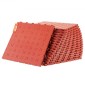 VEVOR Πλακάκια γκαράζ Interlocking, 12 x 12 x 0,53 ιντσών 50 Pack Πλακάκια δαπέδου γκαράζ, αντιολισθητικά πλακάκια δαπέδου γκαράζ διπλής όψης, για γκαράζ, υπόγεια, επισκευαστήρια, κόκκινο