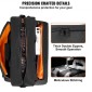 VEVOR Padded DJ Mixer Gig Bag, 1200D Oxford Fabric, DJ Gear Carry Bag with Storage Pocket Αφαιρούμενος ιμάντας ώμου 4,92 ft 0,39 in Padding, 19,29 x 8,66 x 15,34 σε Storage Case για DJ