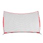 VEVOR Barricade Backstop Net, αθλητικό δίχτυ 16x10 ft με μπάλα, φορητός εξοπλισμός εξάσκησης με τσάντα μεταφοράς, οθόνη προστασίας για προπόνηση χόκεϊ ποδοσφαίρου Baseball Softball Lacrosse, για πίσω αυλή