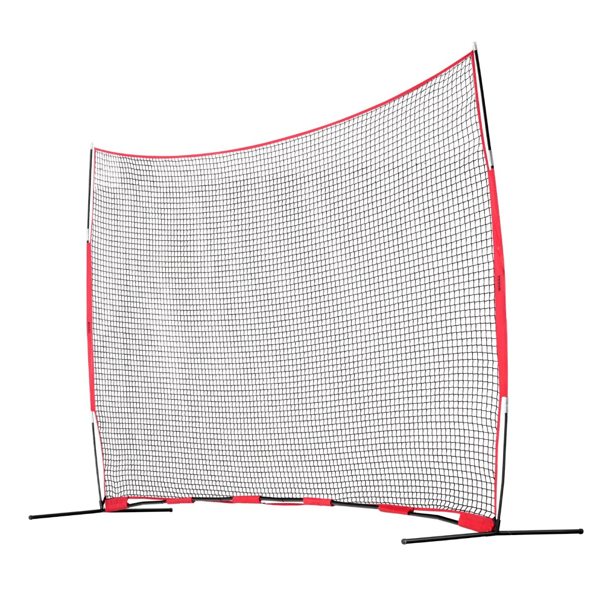 VEVOR Barricade Backstop Net, αθλητικό δίχτυ 16x10 ft με μπάλα, φορητός εξοπλισμός εξάσκησης με τσάντα μεταφοράς, οθόνη προστασίας για προπόνηση χόκεϊ ποδοσφαίρου Baseball Softball Lacrosse, για πίσω αυλή
